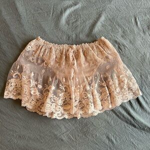 Marilyn Monroe by Warner's Blush Pink Lace Lined Slip